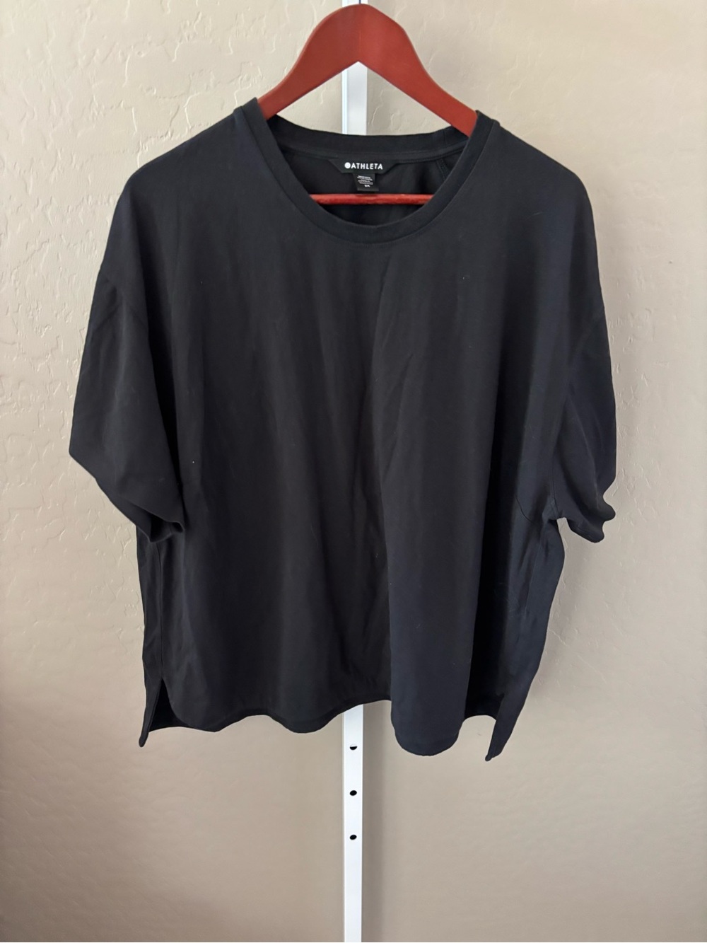 Athleta oversized Black Relaxed Boxy Tee - XLWomen